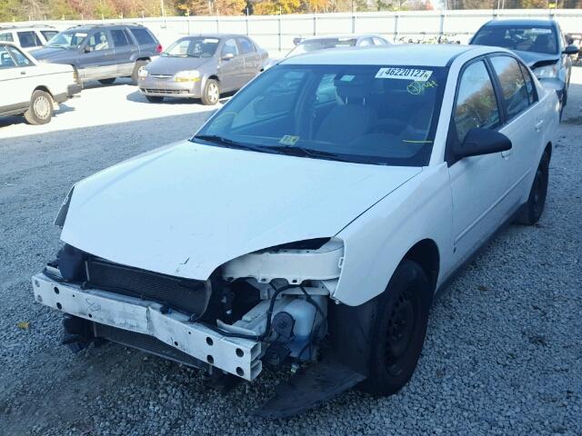 1G1ZS51F46F105317 - 2006 CHEVROLET MALIBU LS WHITE photo 2