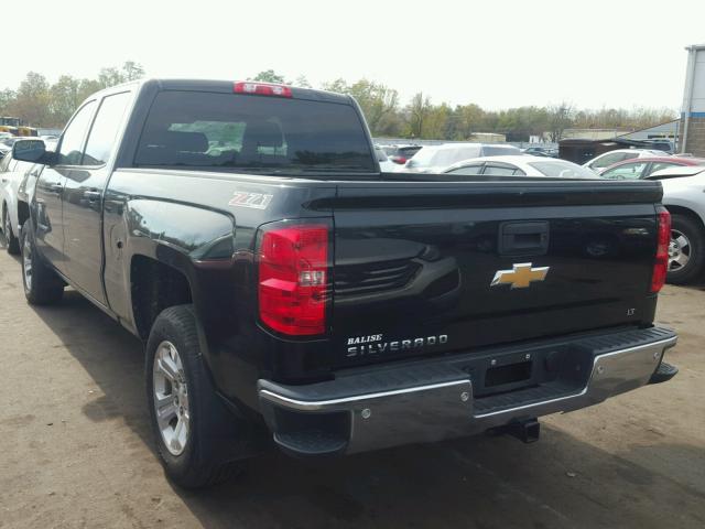 1GCUKREC9EF193062 - 2014 CHEVROLET SILVERADO BLACK photo 3