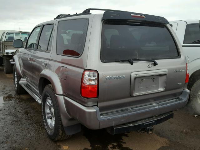 JT3HN86R120390316 - 2002 TOYOTA 4RUNNER SILVER photo 3