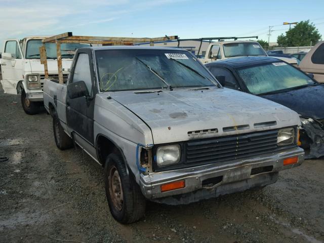 JN6ND11SXHW012680 - 1987 NISSAN D21 SHORT GRAY photo 1