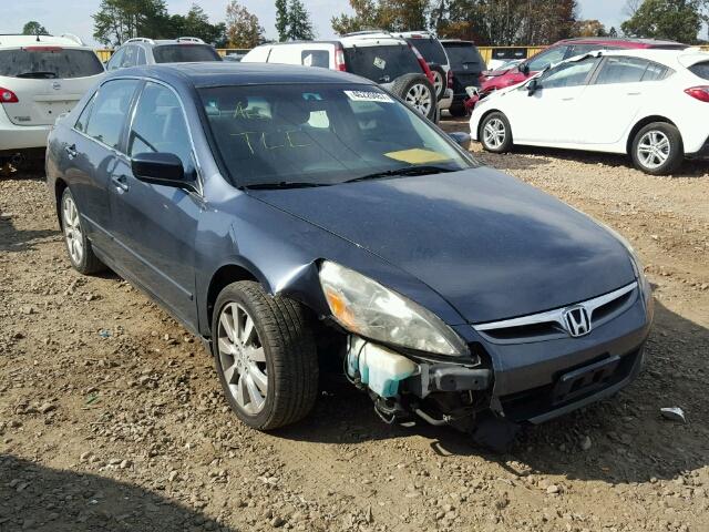 1HGCM66506A038517 - 2006 HONDA ACCORD EX GRAY photo 1