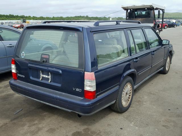 YV1KW9608W1048197 - 1998 VOLVO V90 BLUE photo 4