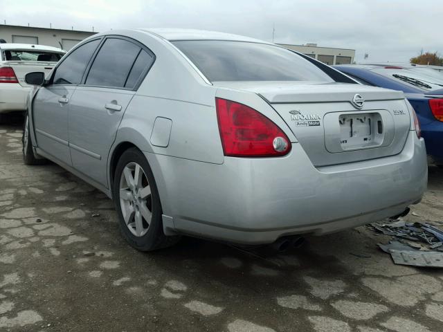 1N4BA41E86C827099 - 2006 NISSAN MAXIMA SE SILVER photo 3