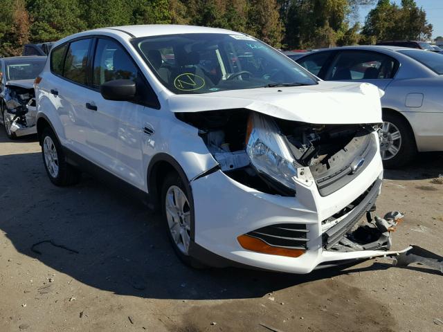 1FMCU0F7XEUC49259 - 2014 FORD ESCAPE S WHITE photo 1