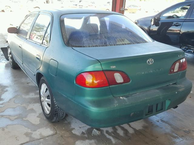 2T1BR12E5WC003147 - 1998 TOYOTA COROLLA VE GREEN photo 3