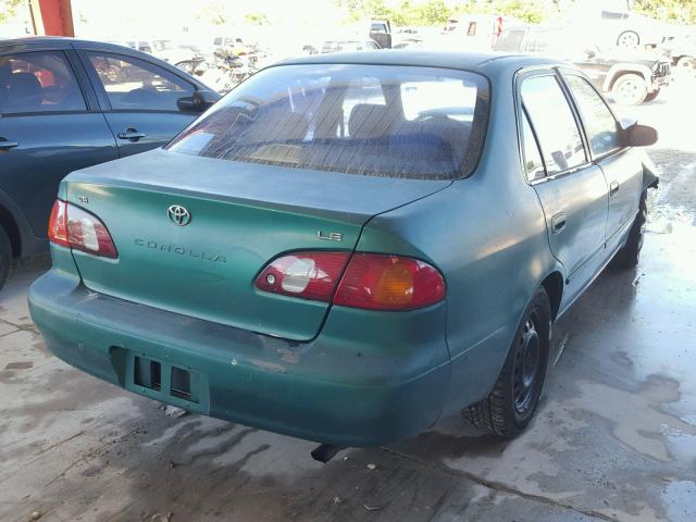 2T1BR12E5WC003147 - 1998 TOYOTA COROLLA VE GREEN photo 4