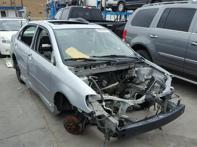 1NXBR30E98Z962387 - 2008 TOYOTA COROLLA SILVER photo 1