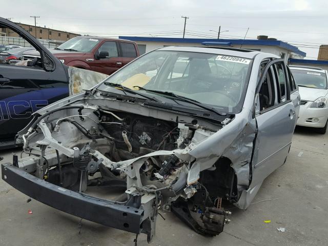 1NXBR30E98Z962387 - 2008 TOYOTA COROLLA SILVER photo 2