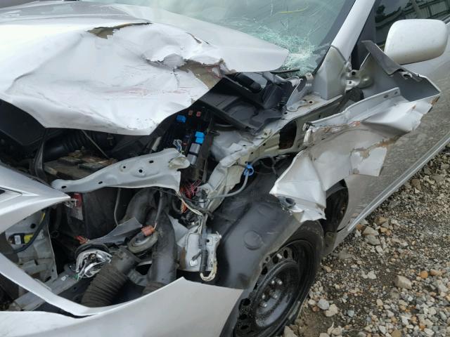 2T1BU4EE2CC769327 - 2012 TOYOTA COROLLA BA SILVER photo 9