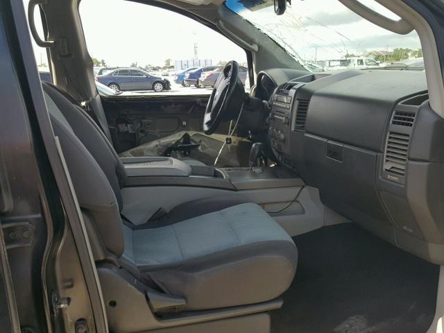 1N6AA07A14N507849 - 2004 NISSAN TITAN BLACK photo 5