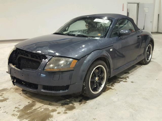 TRUUT28N031017910 - 2003 AUDI TT GRAY photo 2