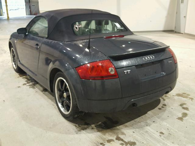 TRUUT28N031017910 - 2003 AUDI TT GRAY photo 3