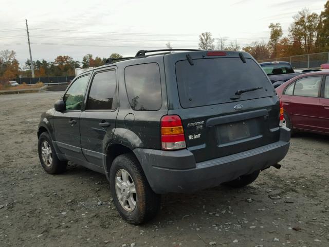 1FMYU93183KB86536 - 2003 FORD ESCAPE XLT GREEN photo 3