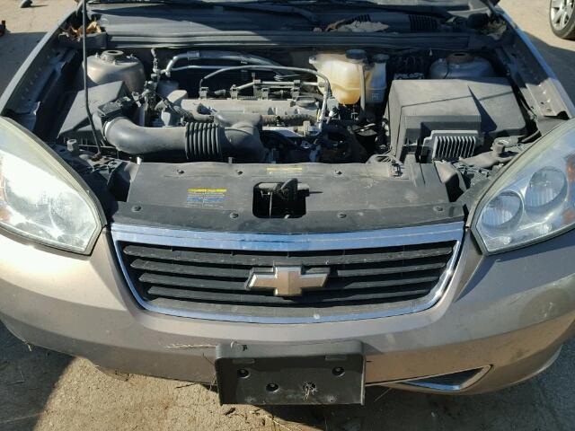 1G1ZS58F37F140986 - 2007 CHEVROLET MALIBU LS GOLD photo 7