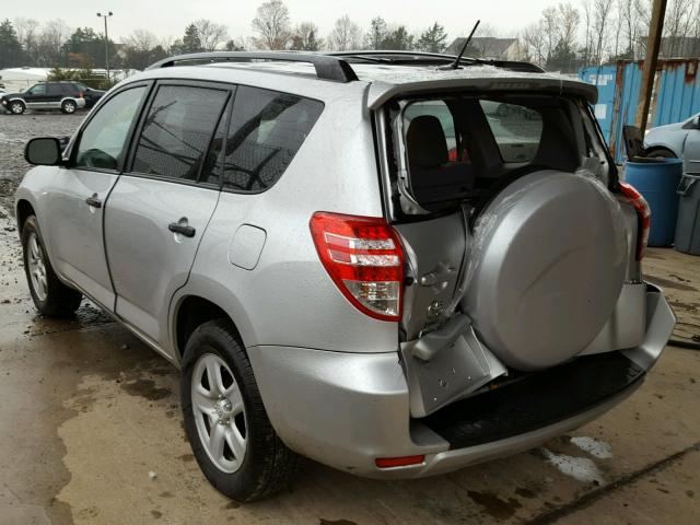 2T3BF4DV9CW255086 - 2012 TOYOTA RAV4 SILVER photo 3