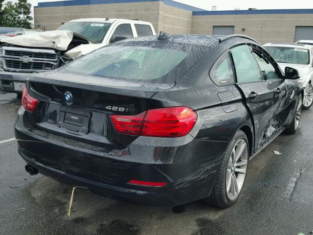 WBA4A9C53FGL85299 - 2015 BMW 428 I BLACK photo 4