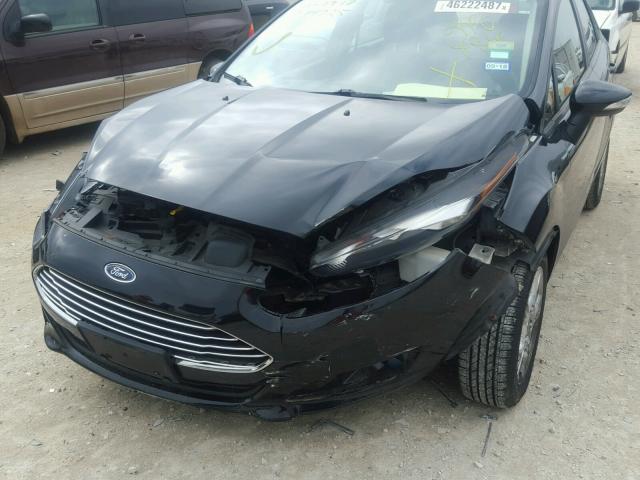 3FADP4BJ5EM240486 - 2014 FORD FIESTA SE BLACK photo 9