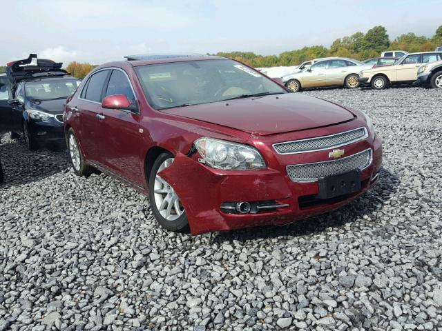 1G1ZK57748F269878 - 2008 CHEVROLET MALIBU LTZ RED photo 1