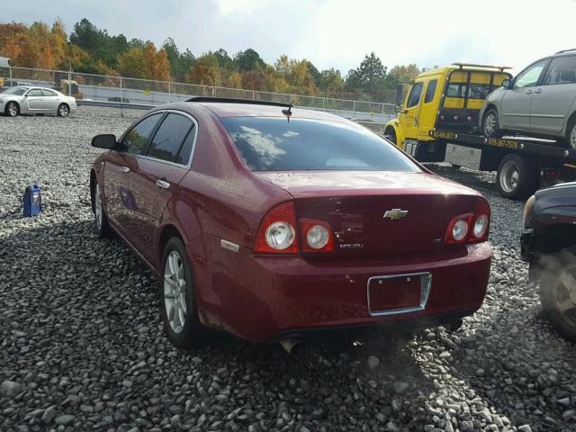 1G1ZK57748F269878 - 2008 CHEVROLET MALIBU LTZ RED photo 3