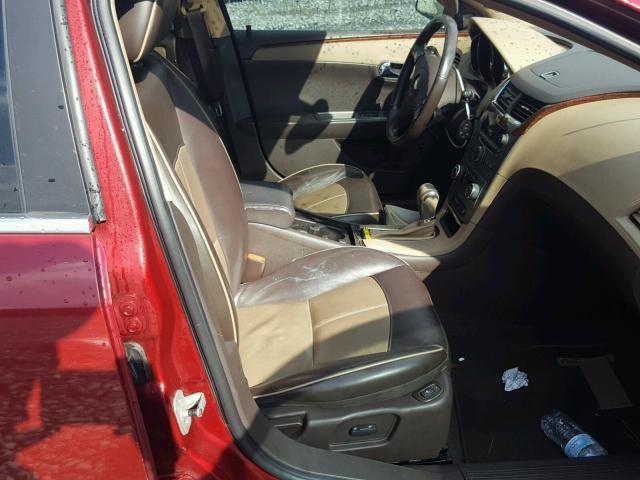 1G1ZK57748F269878 - 2008 CHEVROLET MALIBU LTZ 红色 照片 5