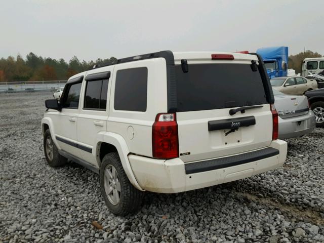 1J8HH48K37C506013 - 2007 JEEP COMMANDER WHITE photo 3