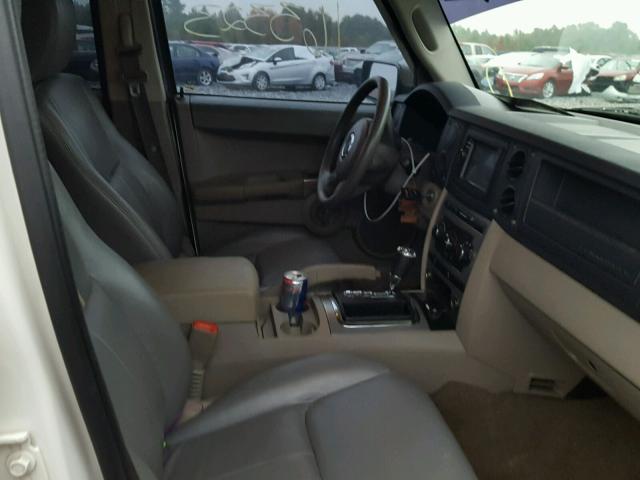 1J8HH48K37C506013 - 2007 JEEP COMMANDER 白色 照片 5