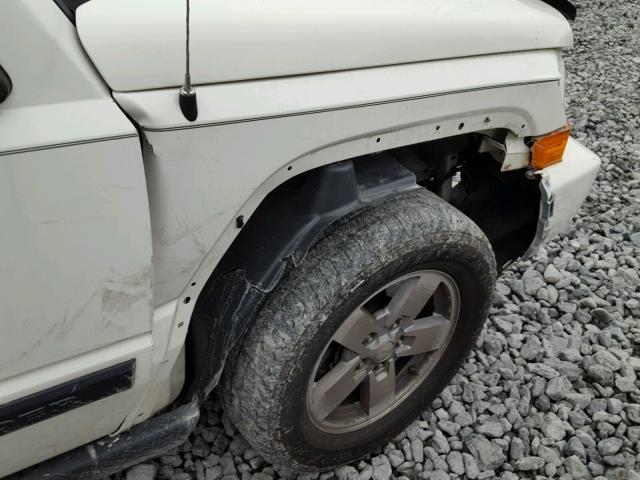 1J8HH48K37C506013 - 2007 JEEP COMMANDER 白色 照片 9
