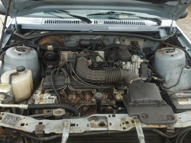 1G1JC5443R7139347 - 1994 CHEVROLET CAVALIER V BLUE photo 7