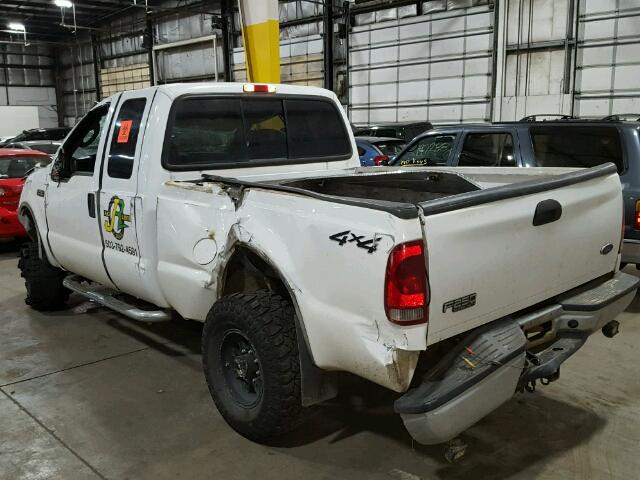 1FTNX21L74EB26810 - 2004 FORD F250 SUPER WHITE photo 3