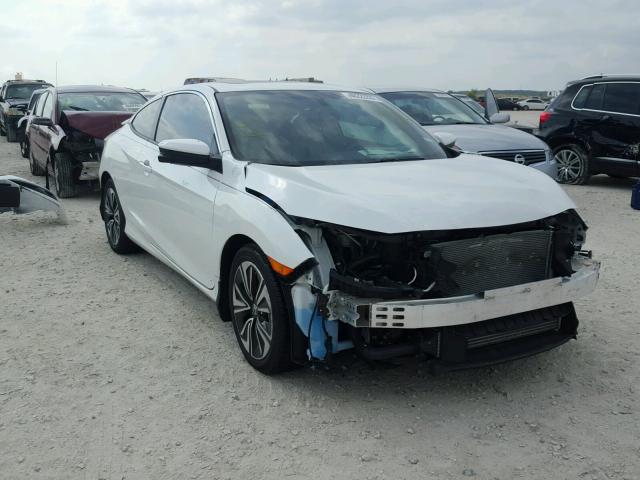 2HGFC3B76HH353395 - 2017 HONDA CIVIC EXL WHITE photo 1