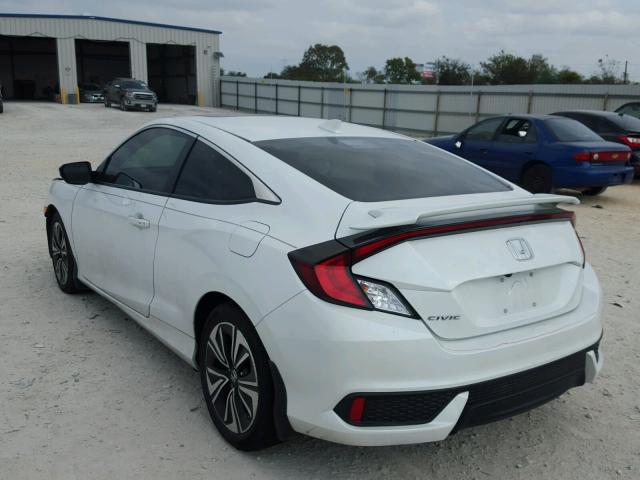 2HGFC3B76HH353395 - 2017 HONDA CIVIC EXL Ақ фото 3
