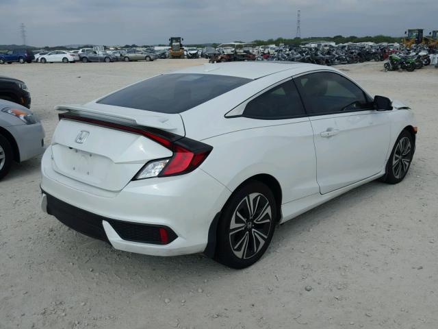 2HGFC3B76HH353395 - 2017 HONDA CIVIC EXL Ақ фото 4