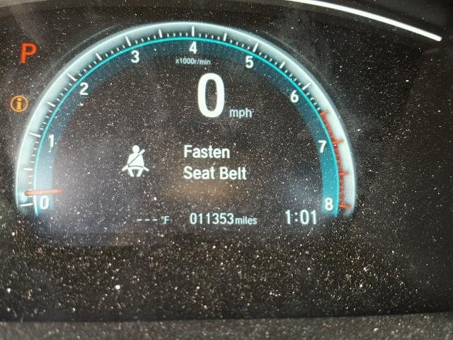 2HGFC3B76HH353395 - 2017 HONDA CIVIC EXL Ақ фото 8