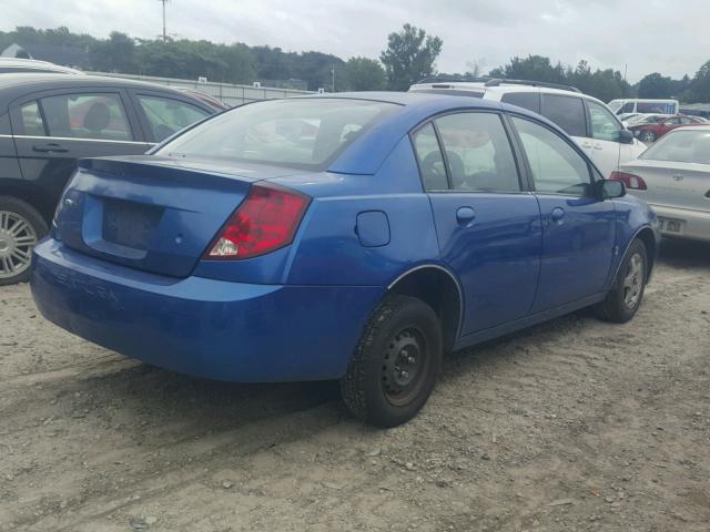 1G8AJ52F34Z135419 - 2004 SATURN ION LEVEL BLUE photo 4