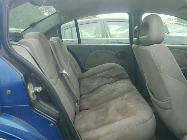 1G8AJ52F34Z135419 - 2004 SATURN ION LEVEL BLUE photo 6