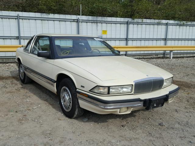 2G4WD14L0M1865338 - 1991 BUICK REGAL CREAM photo 1