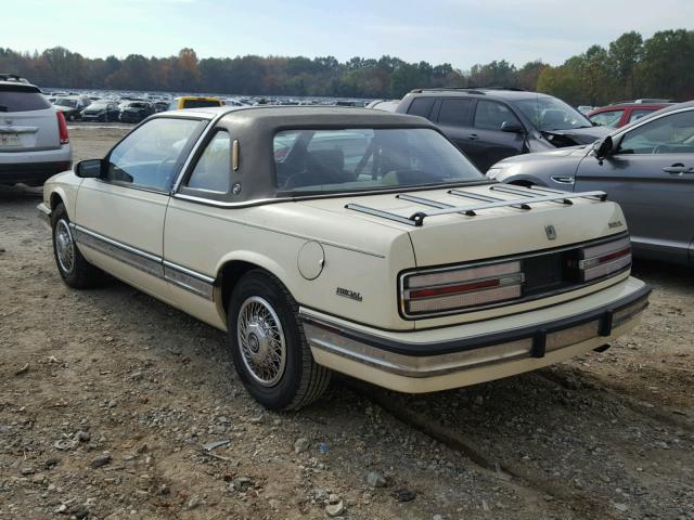 2G4WD14L0M1865338 - 1991 BUICK REGAL CREAM photo 3