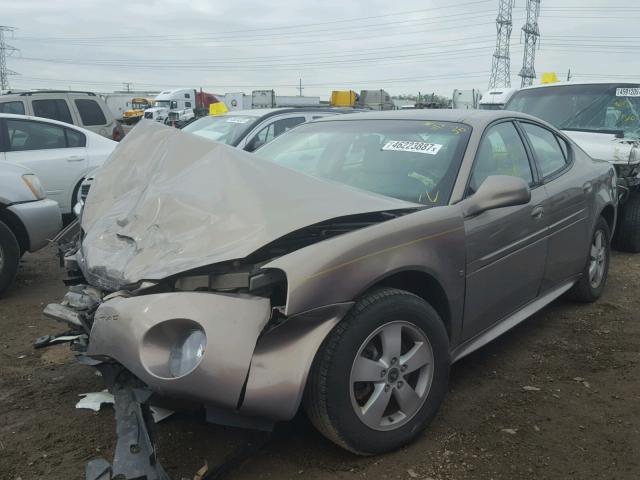 2G2WP552961217447 - 2006 PONTIAC GRAND PRIX BROWN photo 2