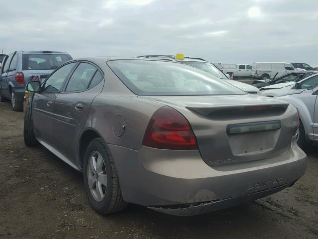 2G2WP552961217447 - 2006 PONTIAC GRAND PRIX BROWN photo 3