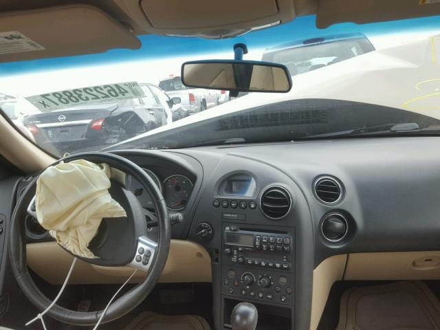 2G2WP552961217447 - 2006 PONTIAC GRAND PRIX BROWN photo 9