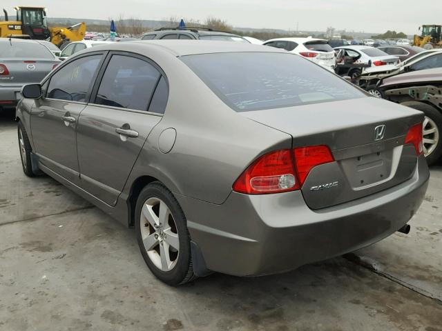 1HGFA16856L088112 - 2006 HONDA CIVIC CHARCOAL photo 3