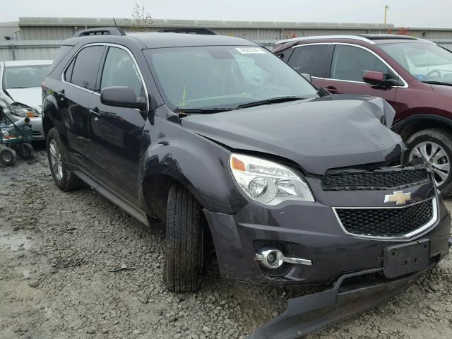 2GNFLNE35D6324454 - 2013 CHEVROLET EQUINOX LT GRAY photo 1