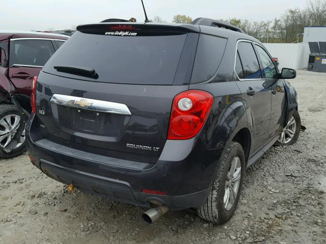 2GNFLNE35D6324454 - 2013 CHEVROLET EQUINOX LT GRAY photo 4