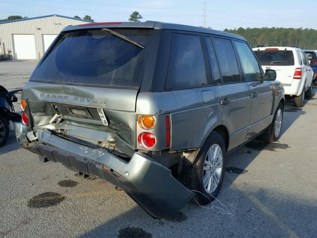 SALME11464A141478 - 2004 LAND ROVER RANGE ROVE GREEN photo 4