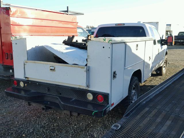 1FD8X3E65BEB26904 - 2011 FORD F350 SUPER WHITE photo 4