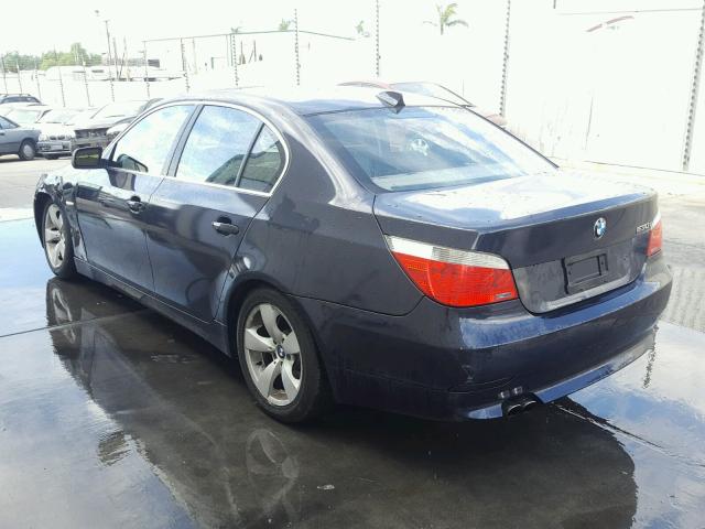 WBANA73545B817936 - 2005 BMW 530 I BLUE photo 3