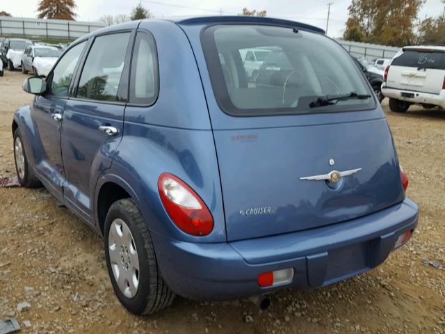 3A4FY48B87T598930 - 2007 CHRYSLER PT CRUISER BLUE photo 3