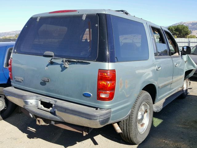 1FMFU18L6VLB35357 - 1997 FORD EXPEDITION GREEN photo 4