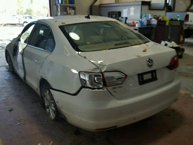3VWD17AJ4EM426810 - 2014 VOLKSWAGEN JETTA SE 白色 照片 3