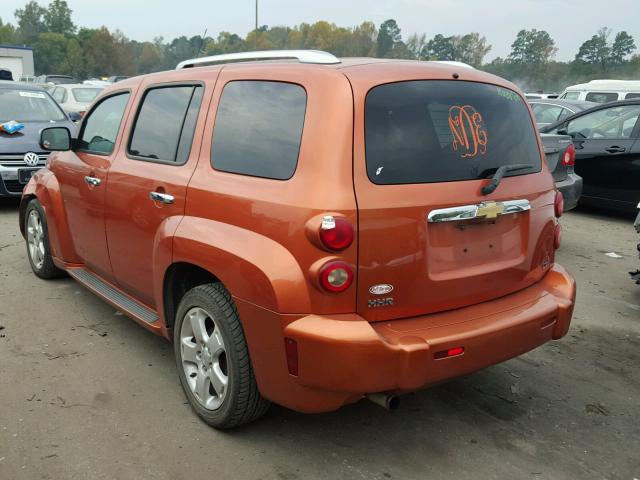 3GNDA23D07S613321 - 2007 CHEVROLET HHR LT RED photo 3